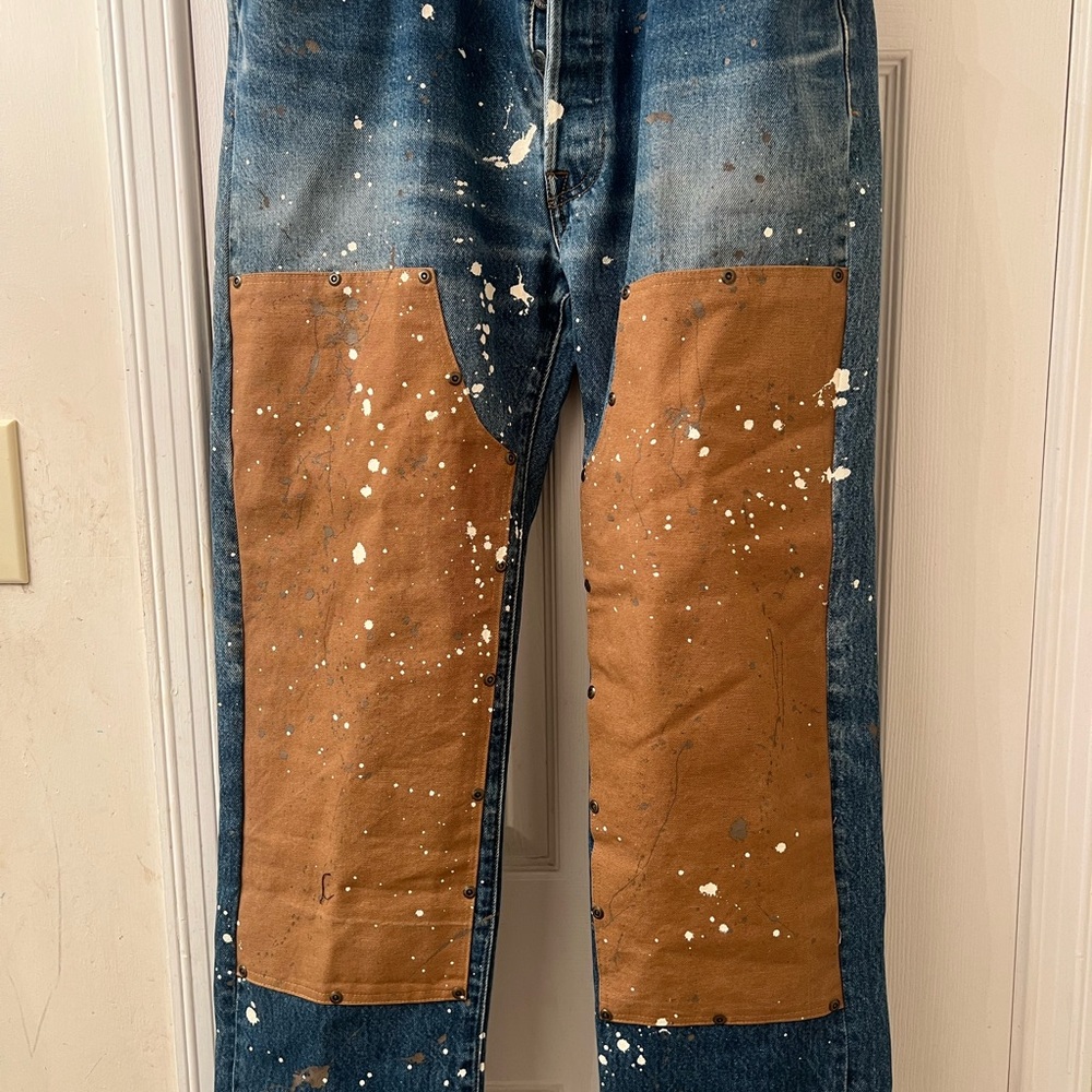 Free People by Tricia Fix Distressed Jeans